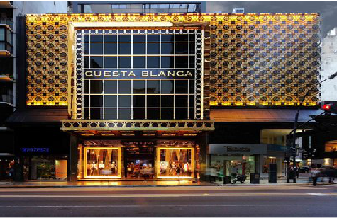 罗平门头设计与商业空间的纽带。