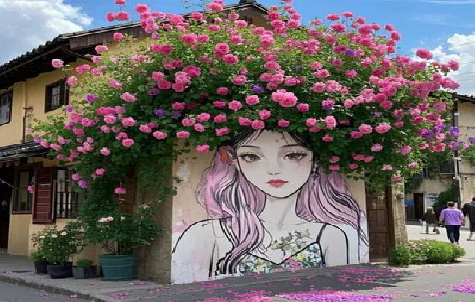 罗平怎么设计网红打卡墙绘