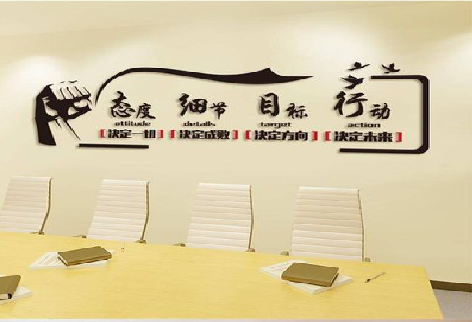 罗平企业文化墙主要展示什么？