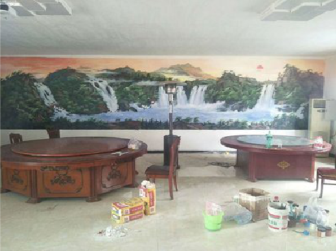 罗平墙绘-写实风景