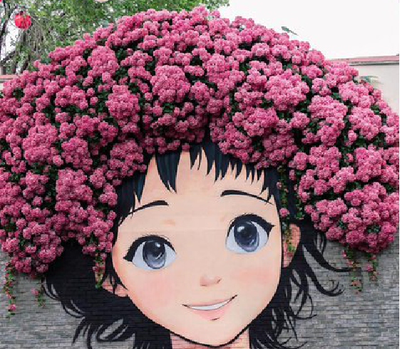 罗平墙体彩绘-网红墙打卡