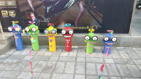 罗平商业区彩绘