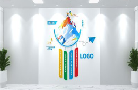 罗平公司企业形象墙的工艺材料有哪些？