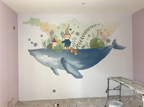 罗平手绘墙的特点及优势。